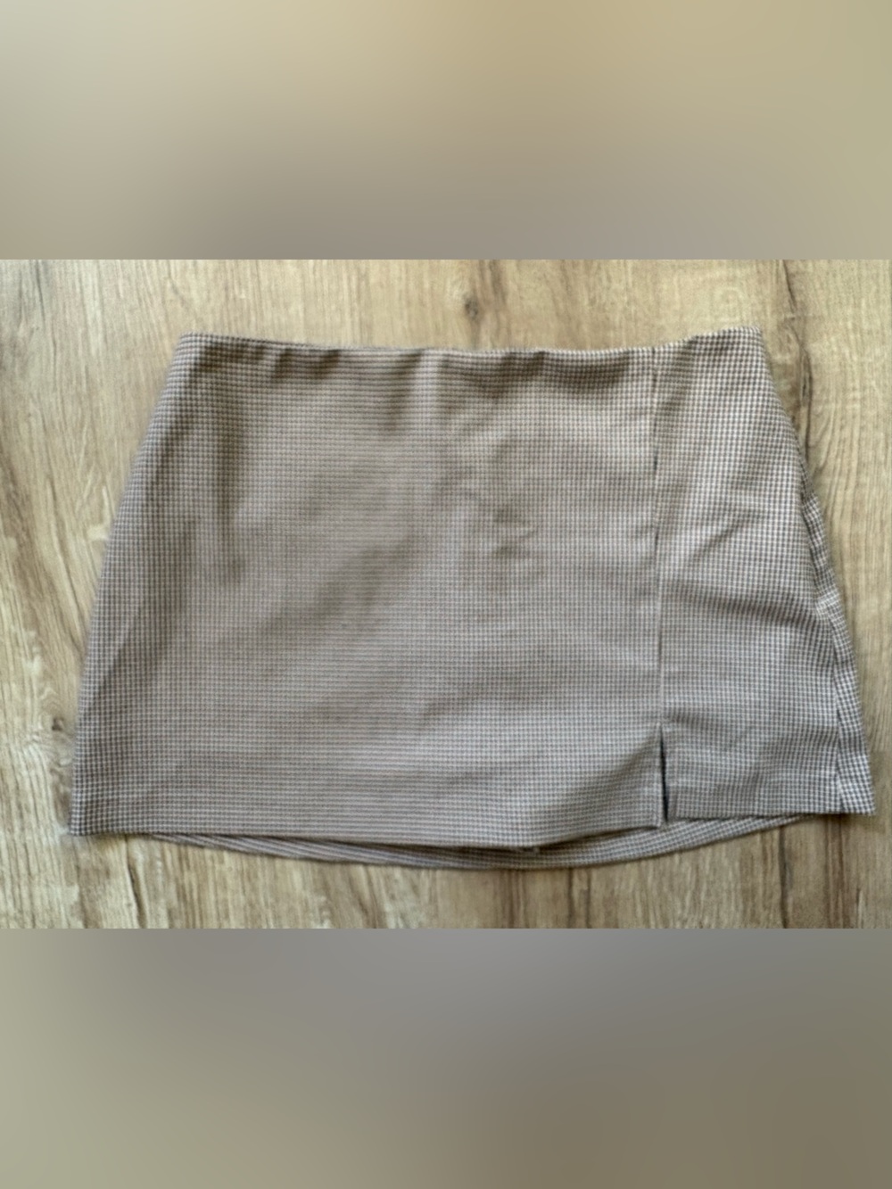 Stradivarius Tan/Neutral Mini Skort Large